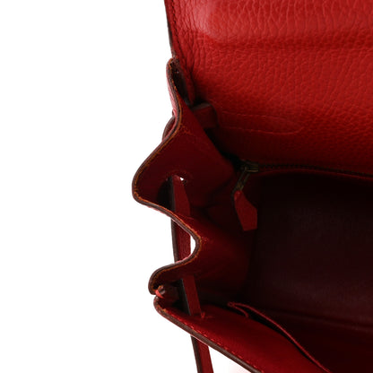 Hermes Ardennes Kelly Retourne 35 Rouge Vif 13 of 22