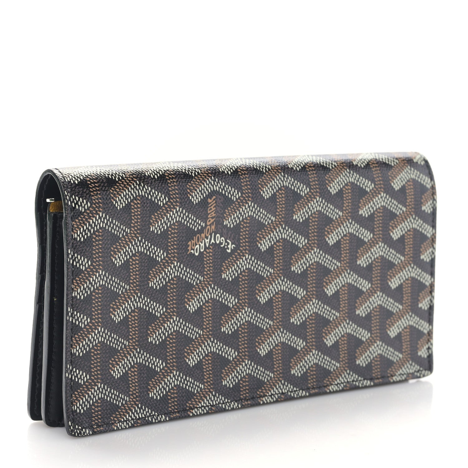 Goyard Goyardine Long Bi-Fold Wallet Black 3 of 9