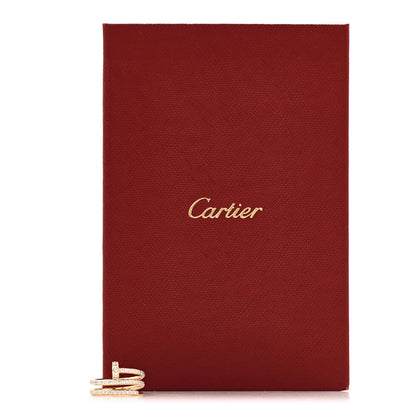 Cartier 18K Yellow Gold Diamond Double Juste Un Clou Paved Ring 46 3.75 5 of 5