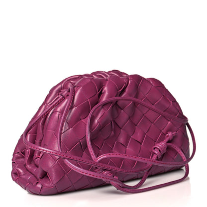 Bottega Veneta Nappa Intrecciato The Mini Pouch Cinnabar 2 of 9