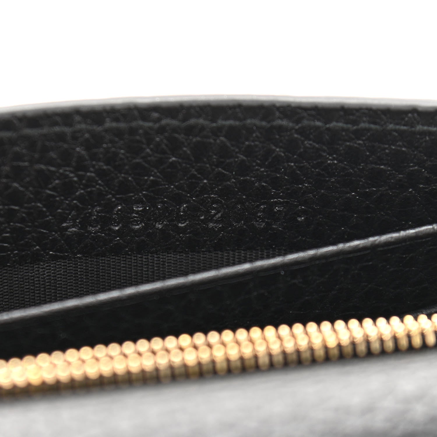 Gucci Dollar Calfskin Medium Betty Chain Wallet Black 7 of 11