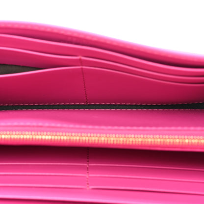 Fendi Vitello King Cruise FF Diamonds Continental Envelope Wallet On Chain Geranio Ciclamino Pilar 5 of 14