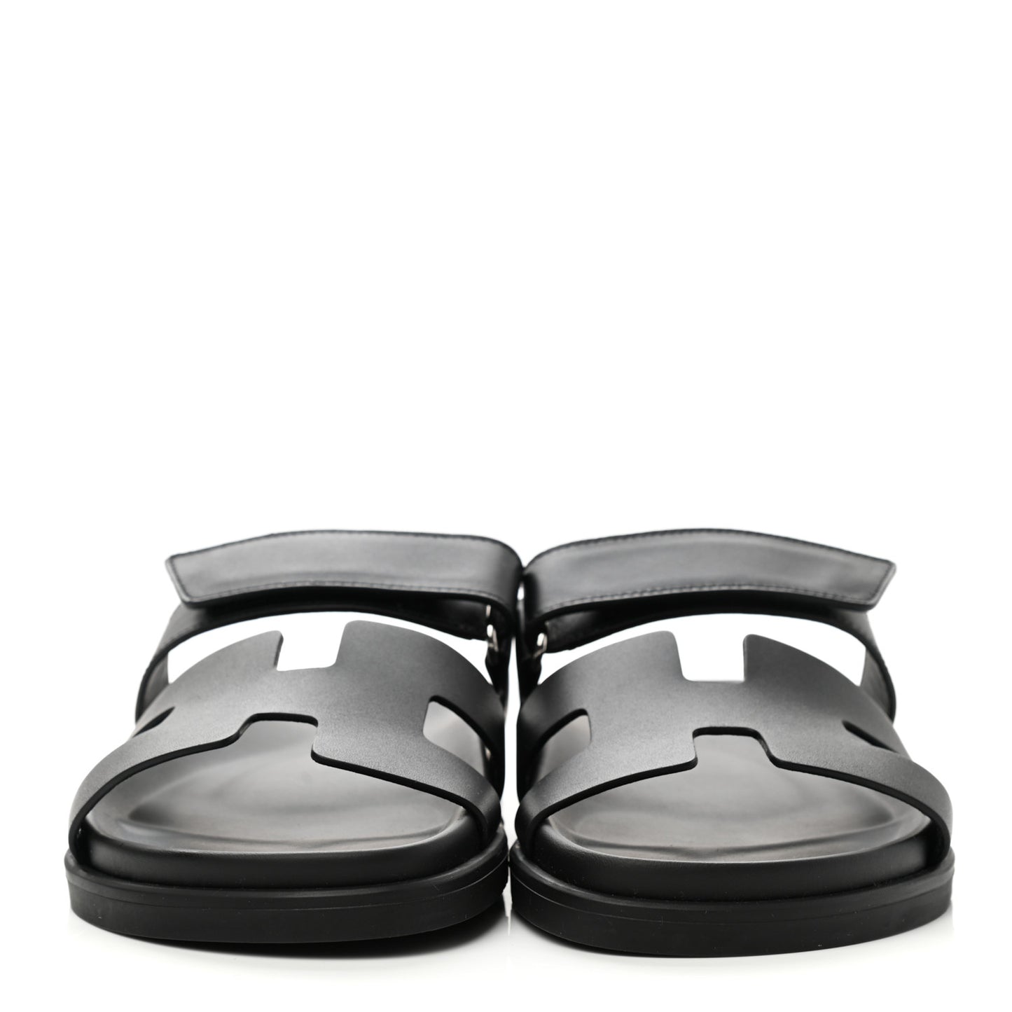 Calfskin Womens Chypre Sandals 38 Black