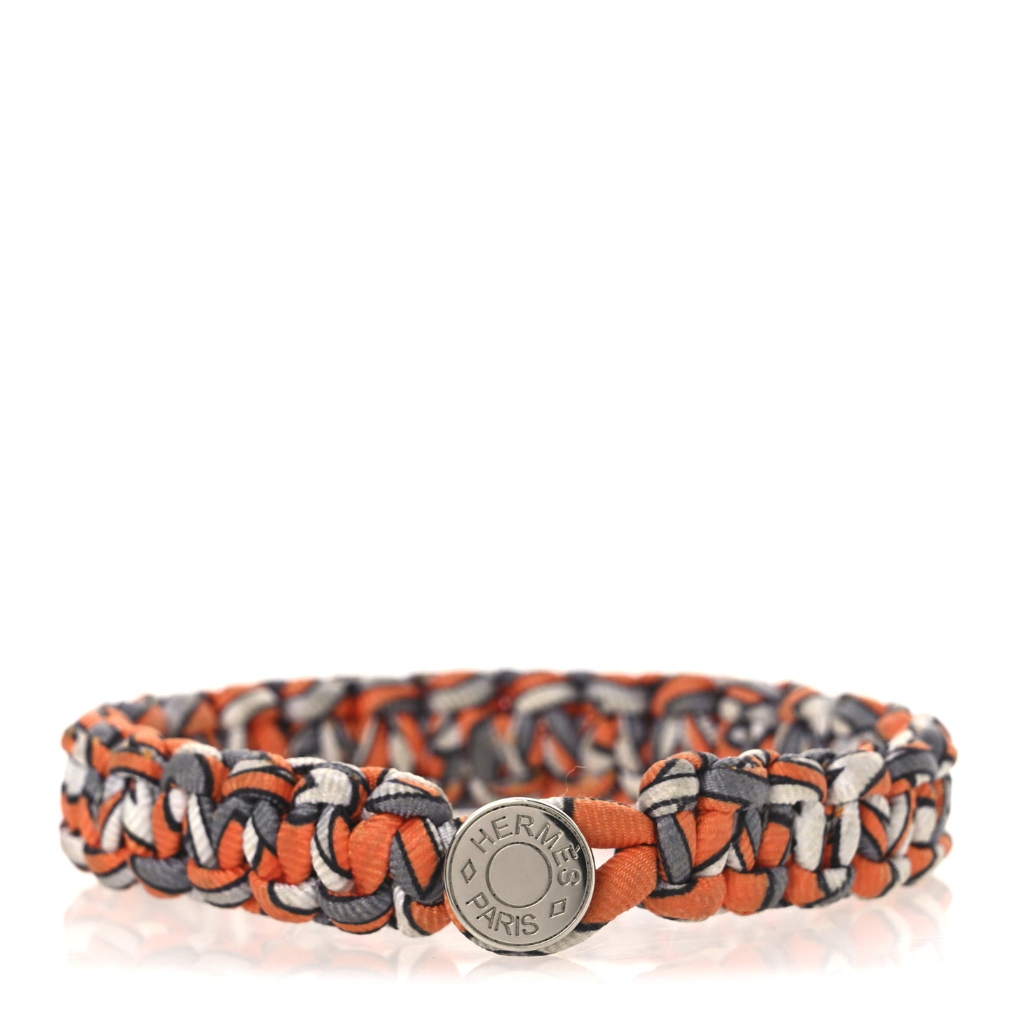 Silk Twill Kid Bracelet White Multicolor