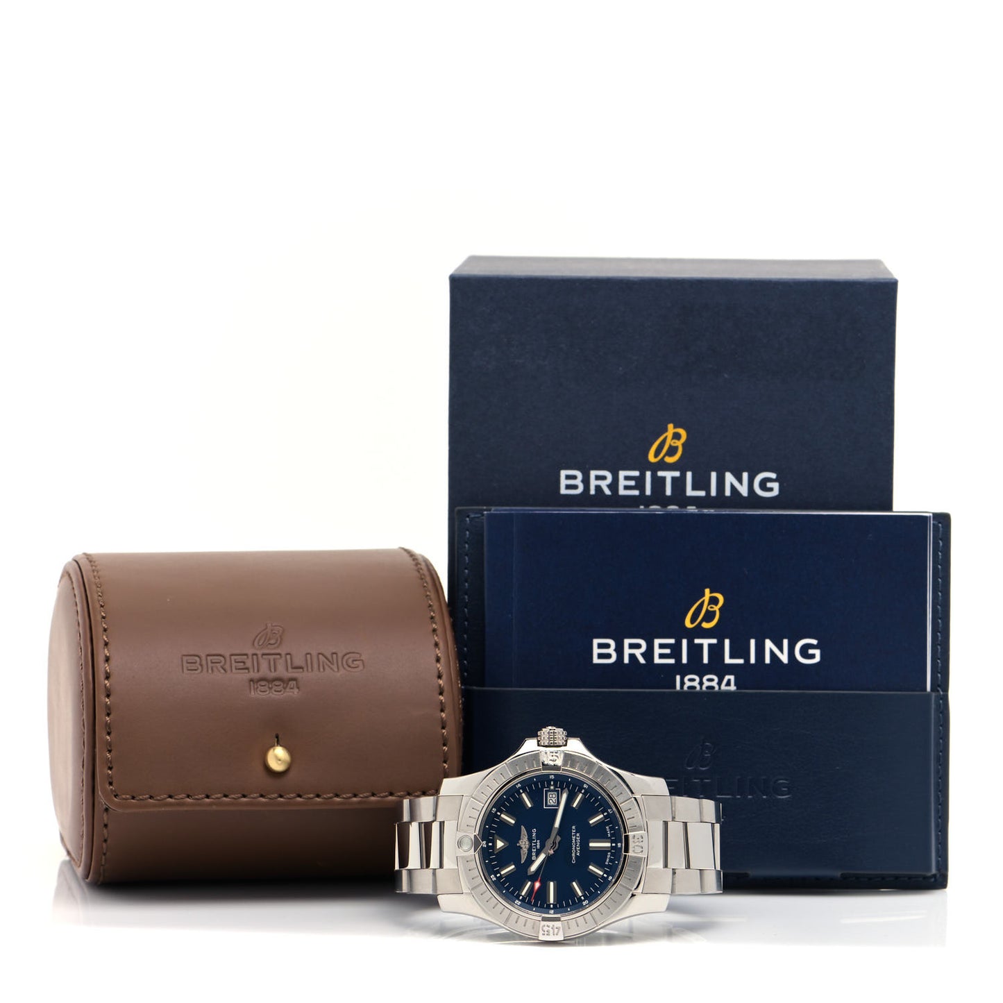 Stainless Steel 43mm Avenger Automatic Watch Blue A17318