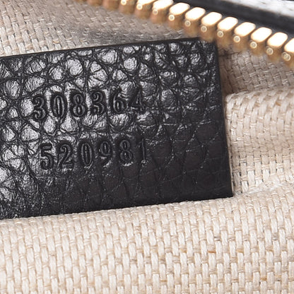 Gucci Pebbled Calfskin Small Soho Disco Bag Black 7 of 7