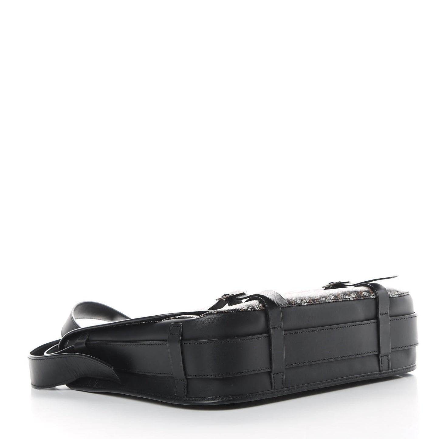Goyardine Belvedere GM Messenger Bag Black
