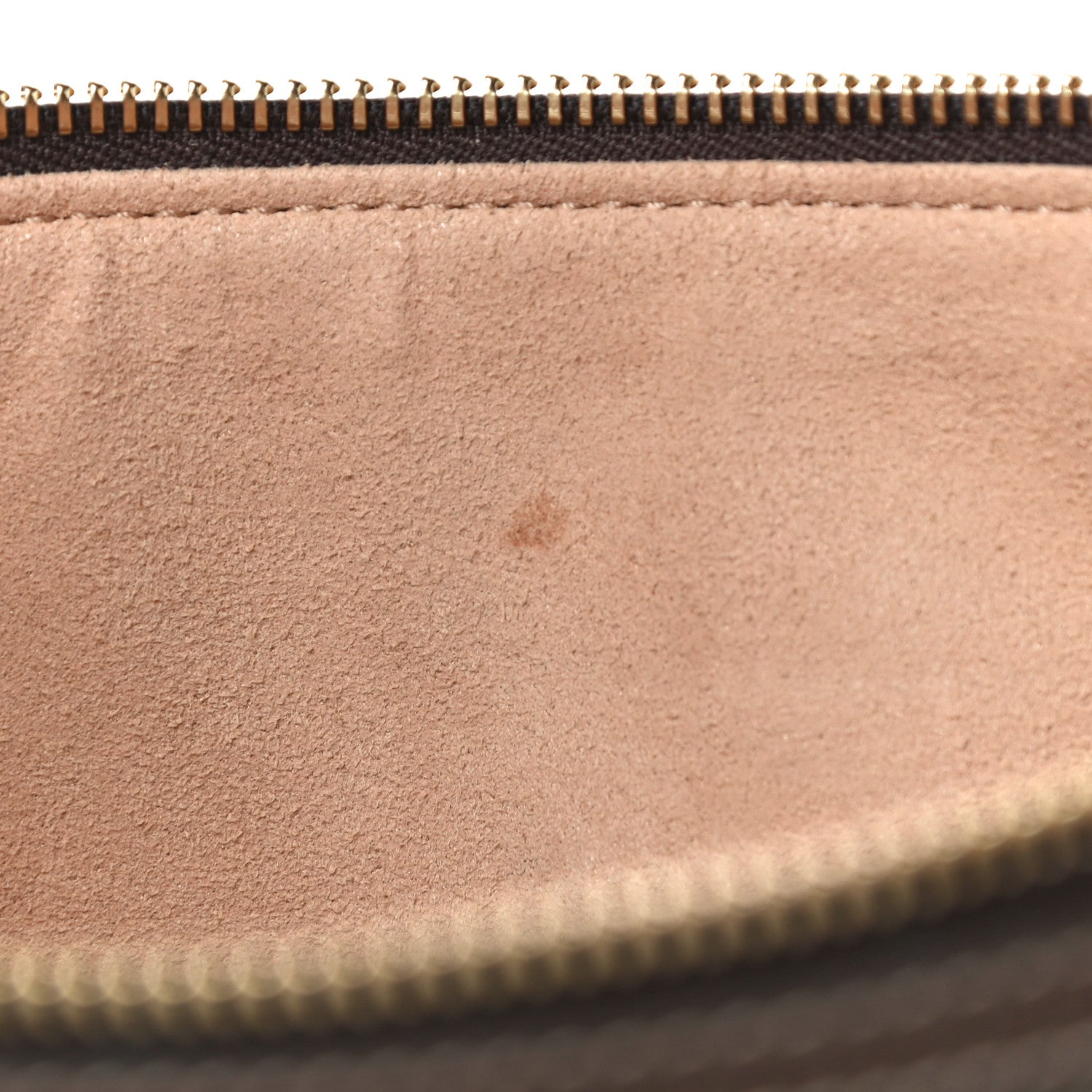 Gucci GG Supreme Monogram Large Ophidia Pouch Clutch Brown 11 of 12