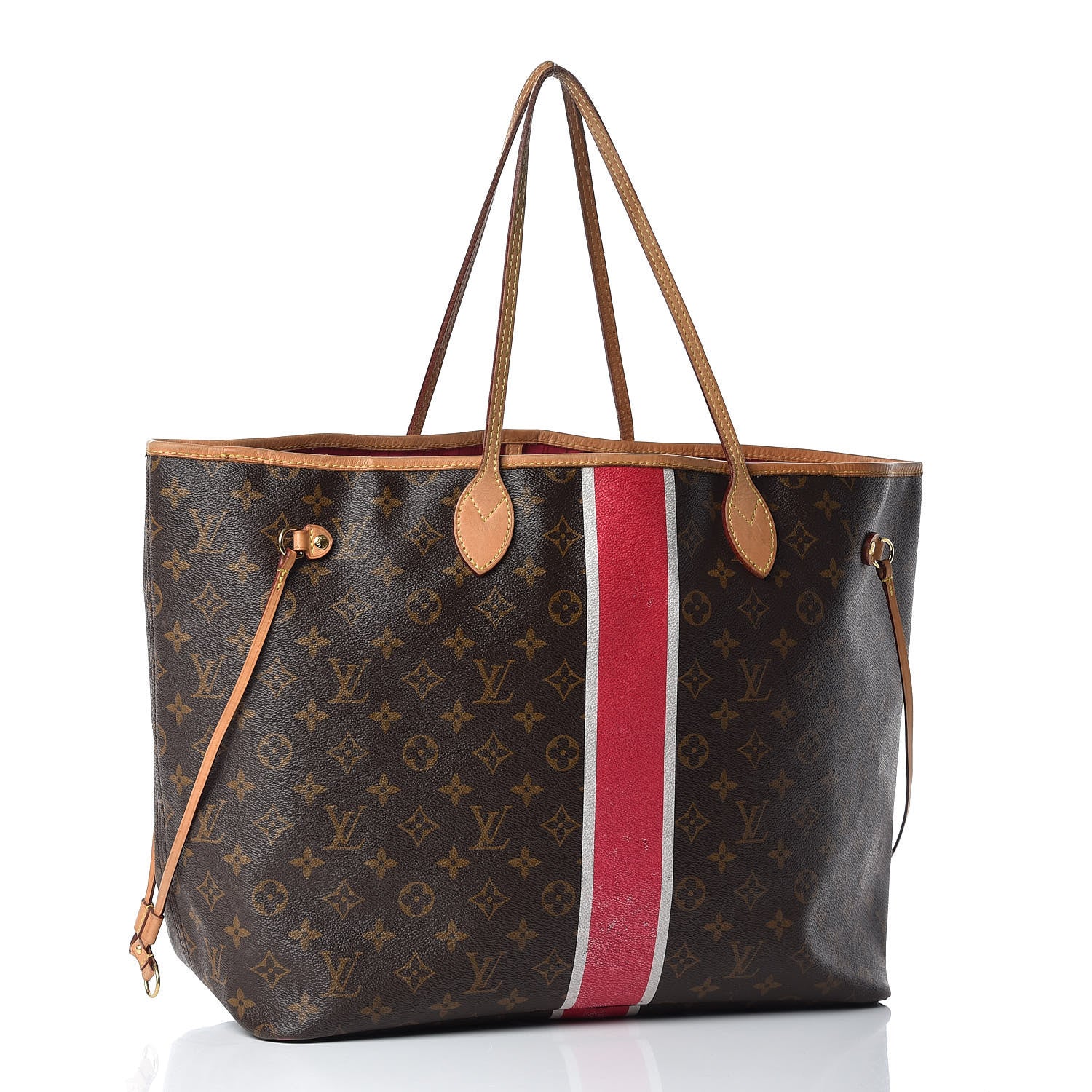 Louis Vuitton Monogram My LV Heritage Neverfull GM Fuchsia White 3 of 19
