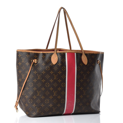 Louis Vuitton Monogram My LV Heritage Neverfull GM Fuchsia White 3 of 19