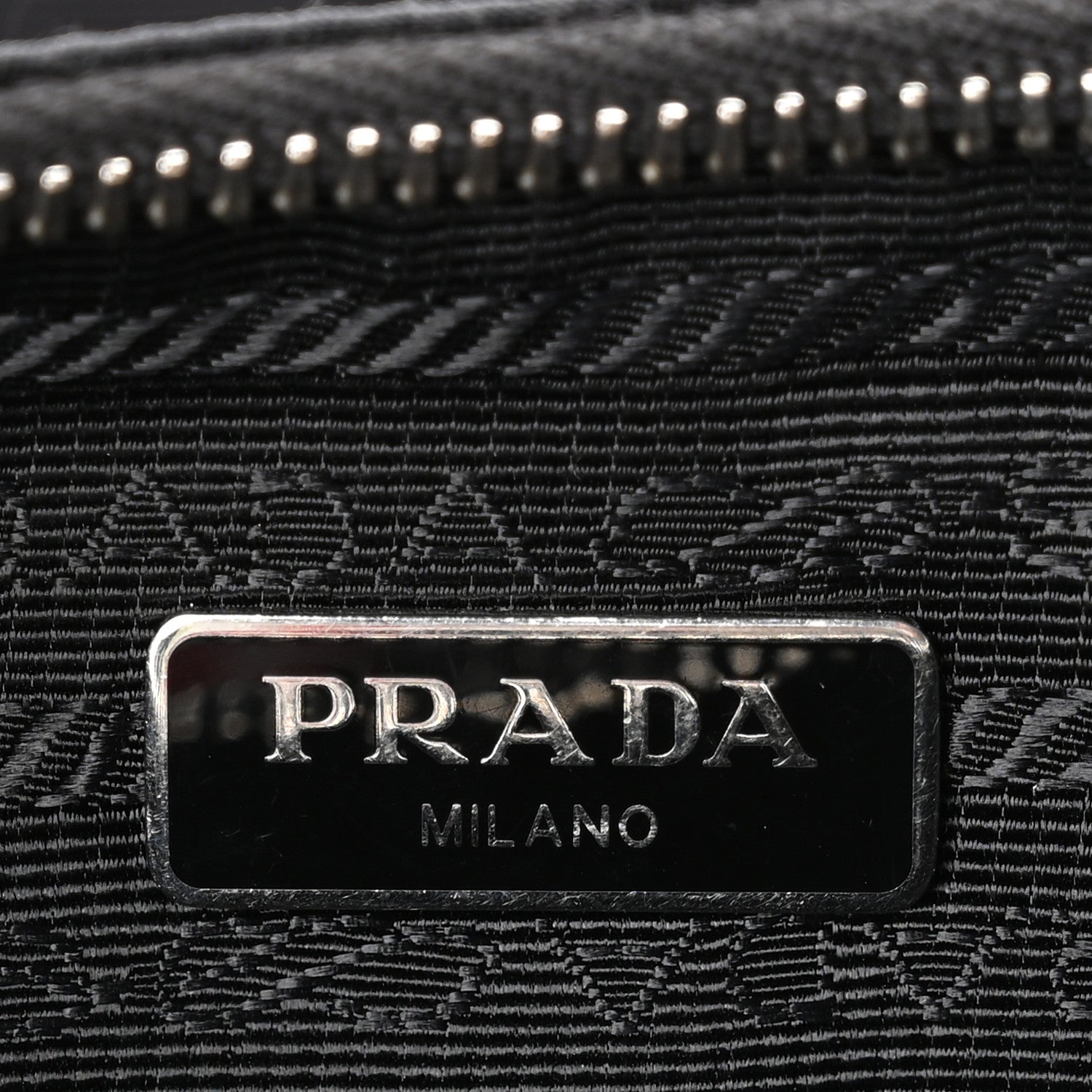 Prada Nylon Re-Edition 2005 Shoulder Bag Black 6 of 11