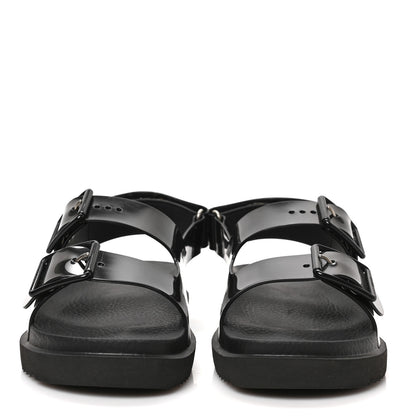 Gucci Rubber Mini Double G Womens Dad Sandals 36 Black 2 of 7