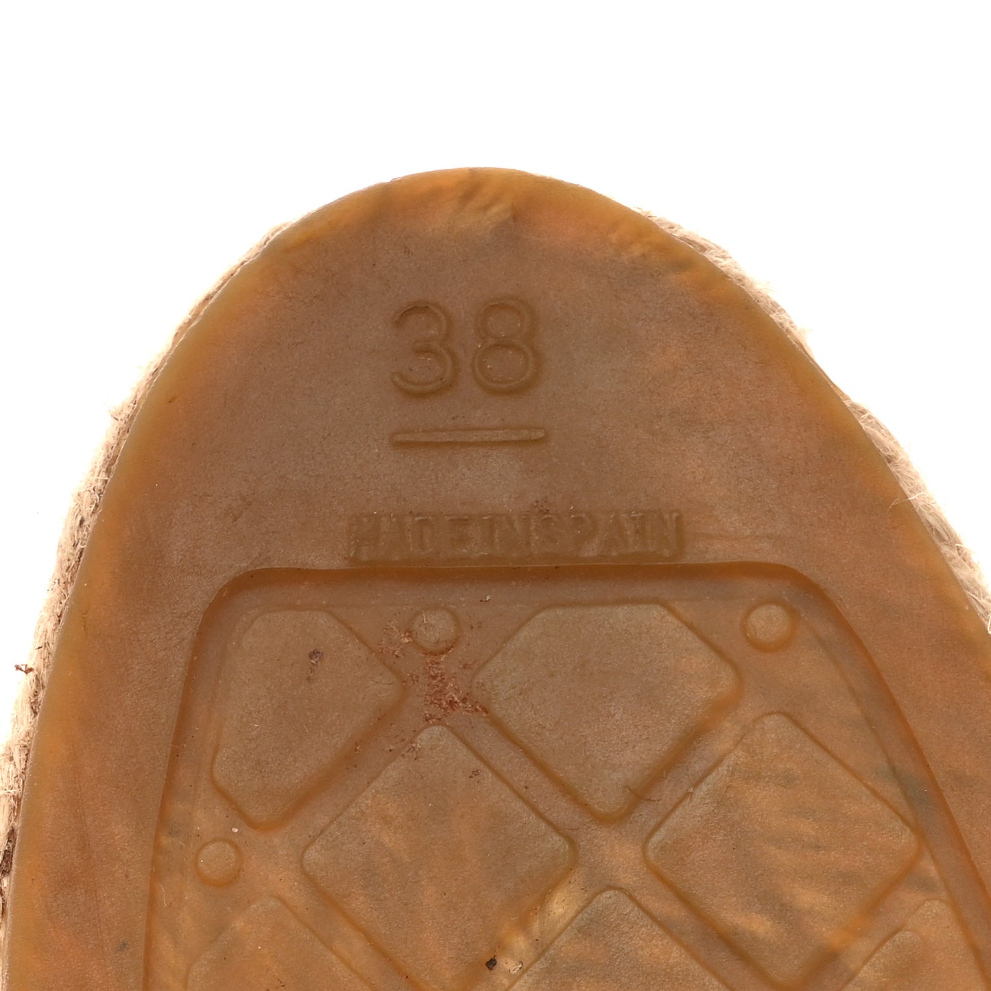 Lambskin CC Espadrilles 38 Dark Navy