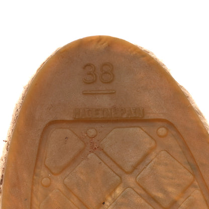 Chanel Lambskin CC Espadrilles 38 Dark Navy 8 of 13
