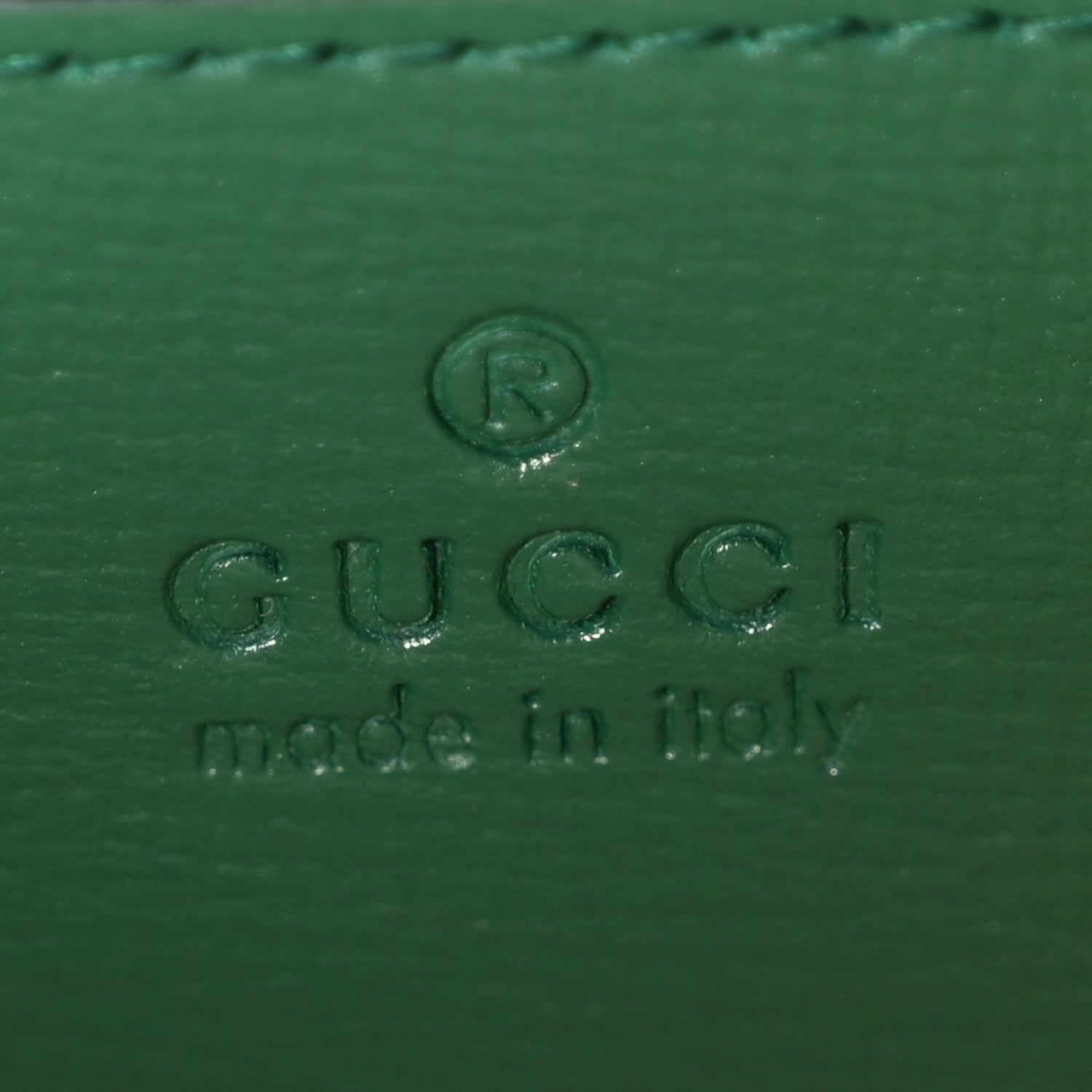 Gucci Azalea Calfskin Web Monochrome Mini Horsebit 1955 Chain Shoulder Bag Emerald 6 of 10