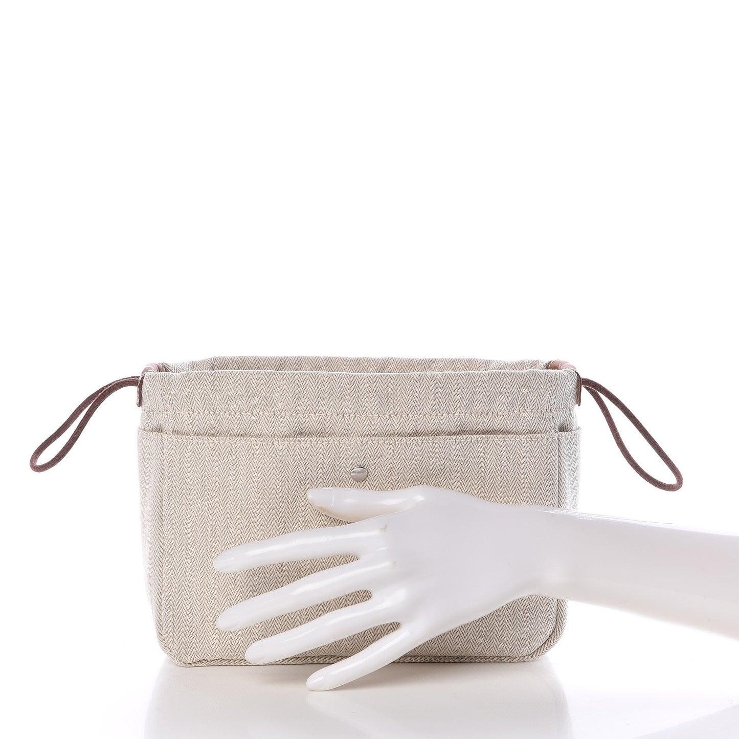 Canvas Barenia Fourbi 20 PM Pouch Naturel Fauve