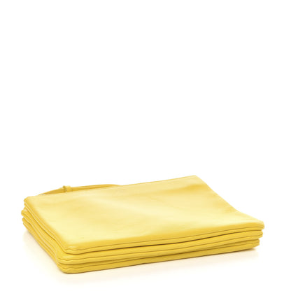 Celine Lambskin Large Trio Crossbody Bag Sun Yellow 4 of 11