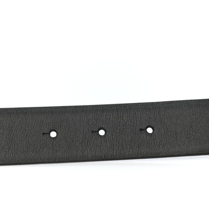 Chanel Calfskin CC Reversible Belt 80 32 Black Burgundy 3 of 6