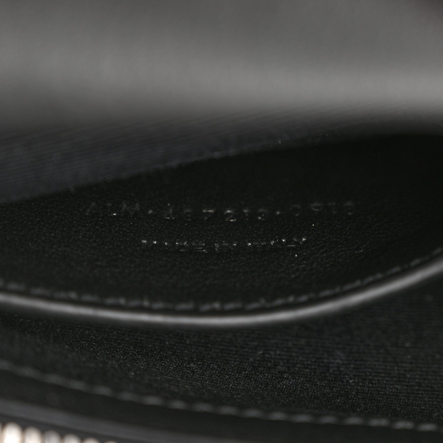 Saint Laurent Sheepskin Matelasse Chevron Monogram Medium College Bag Black 7 of 13