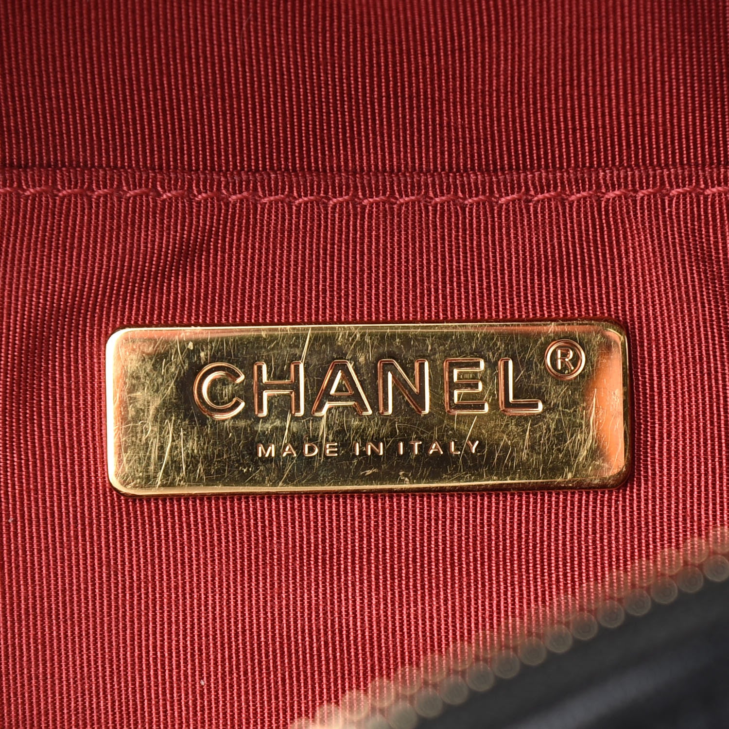 Chanel Lambskin Quilted Linked In Waist Bag Black 6 of 10