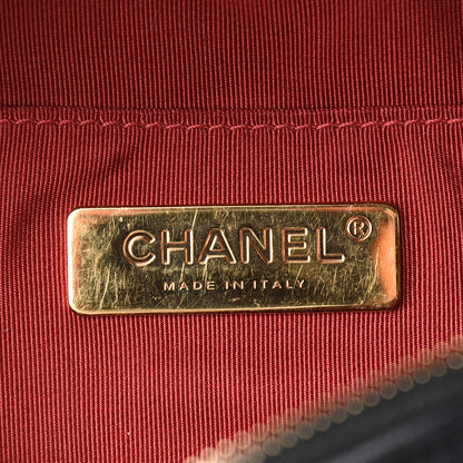 Chanel Lambskin Quilted Linked In Waist Bag Black 6 of 10