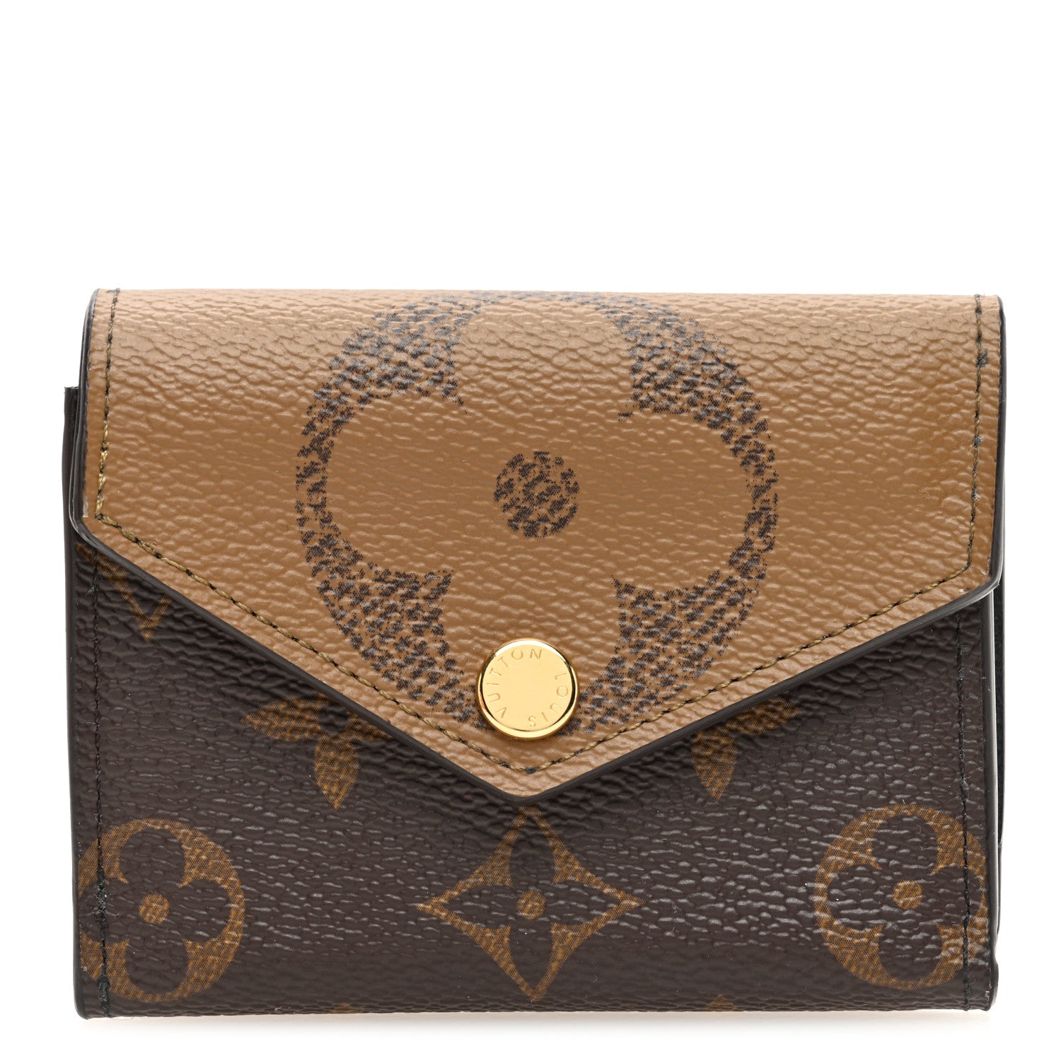 Louis Vuitton Reverse Monogram Giant Zoe Wallet 1 of 7