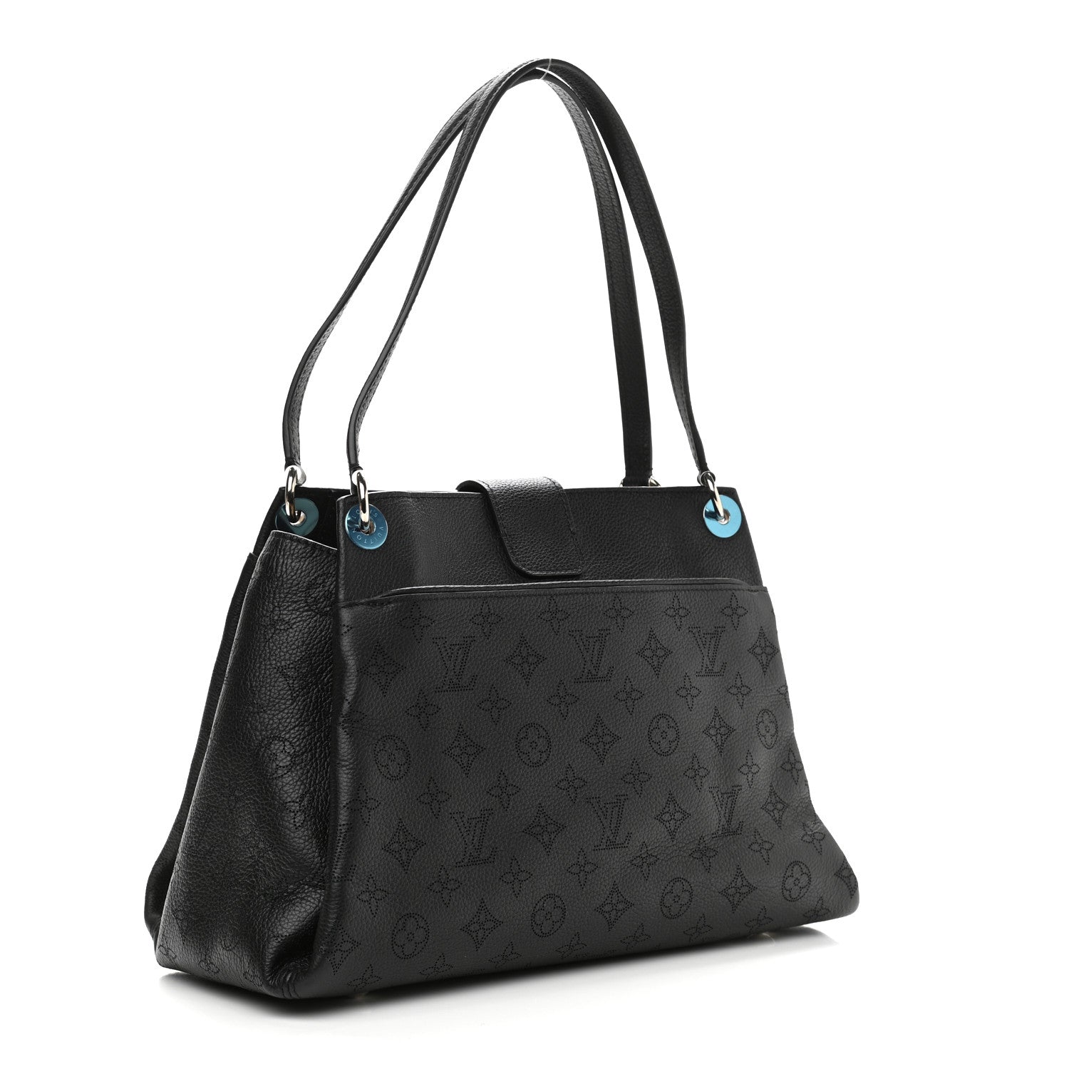 Louis Vuitton Mahina Calfskin Sevres Black 3 of 10