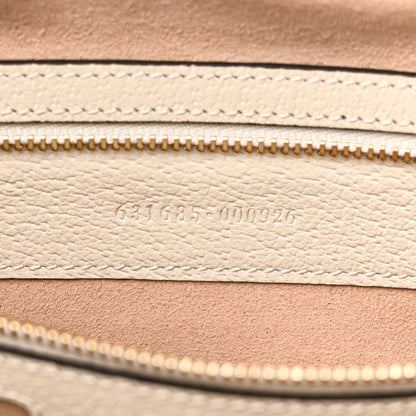 Gucci Textured Calfskin Web Ophidia Shopping Tote Ivory 7 of 10