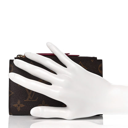 Louis Vuitton Monogram Adele Compact Wallet Fuchsia 2 of 8