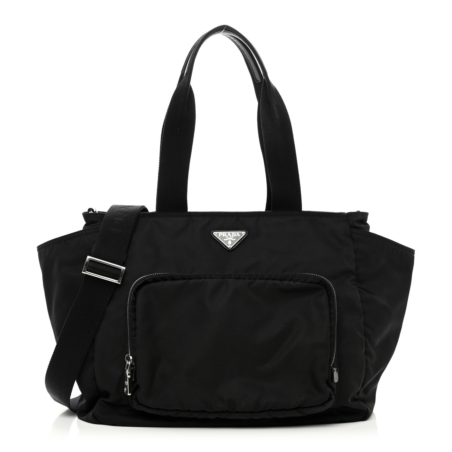 Prada Tessuto Nylon Vela Diaper Bag Black 1 of 10