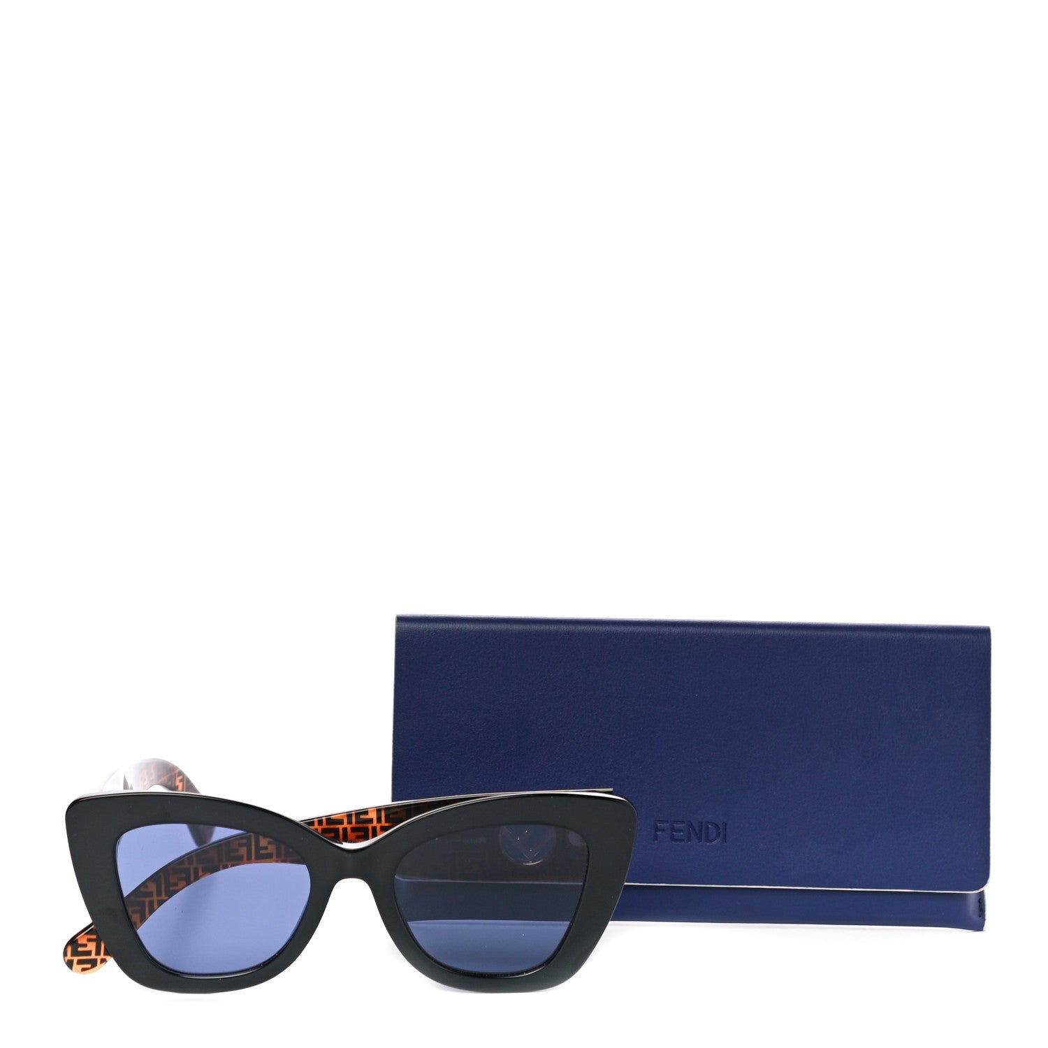 Fendi Acetate F is Fendi FF 51mm Sunglasses 0327/S Tortoise Camouflage 7 of 7