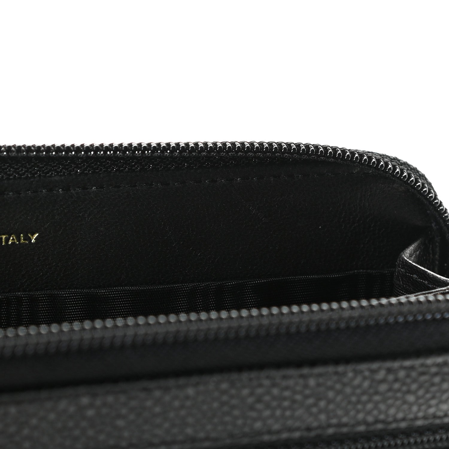 Chanel Caviar Large Timeless CC Zip Around Wallet Black 12 of 13