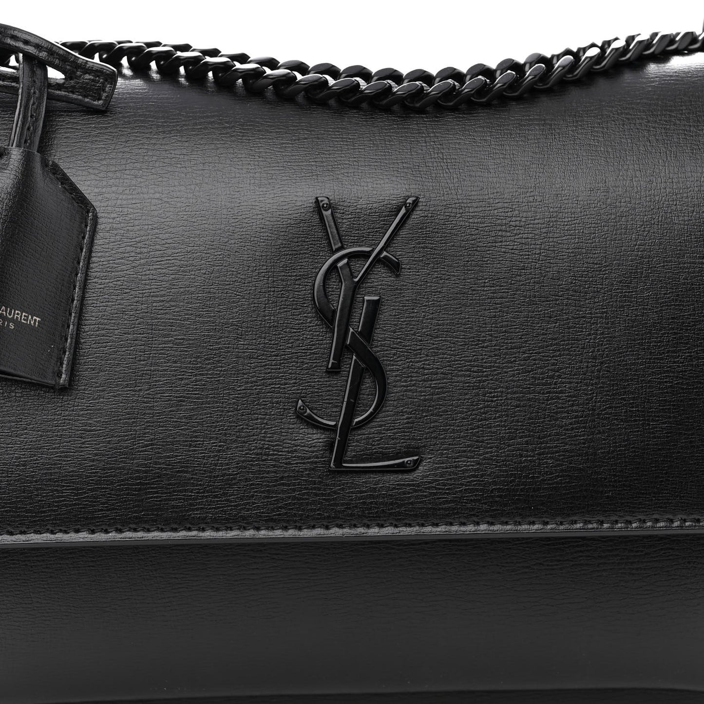 Calfskin Medium Monogram Monochrome Sunset Black