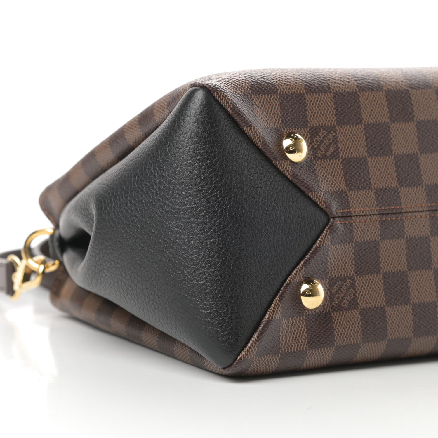 Louis Vuitton Damier Ebene Cuir Taurillon Brittany Black 9 of 10