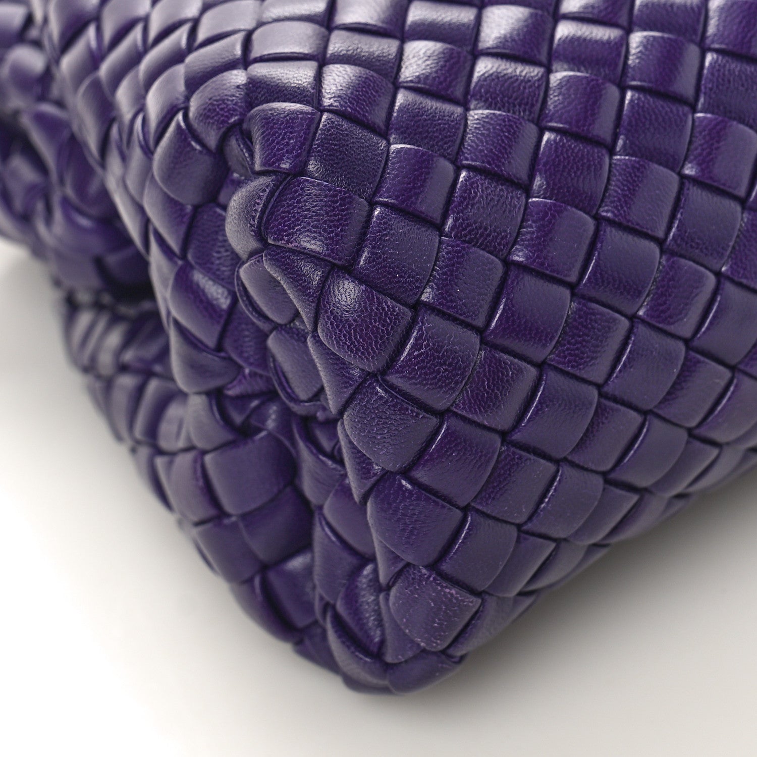 Bottega Veneta Nappa Intrecciato Small Padded The Handle Tote Purple 7 of 10