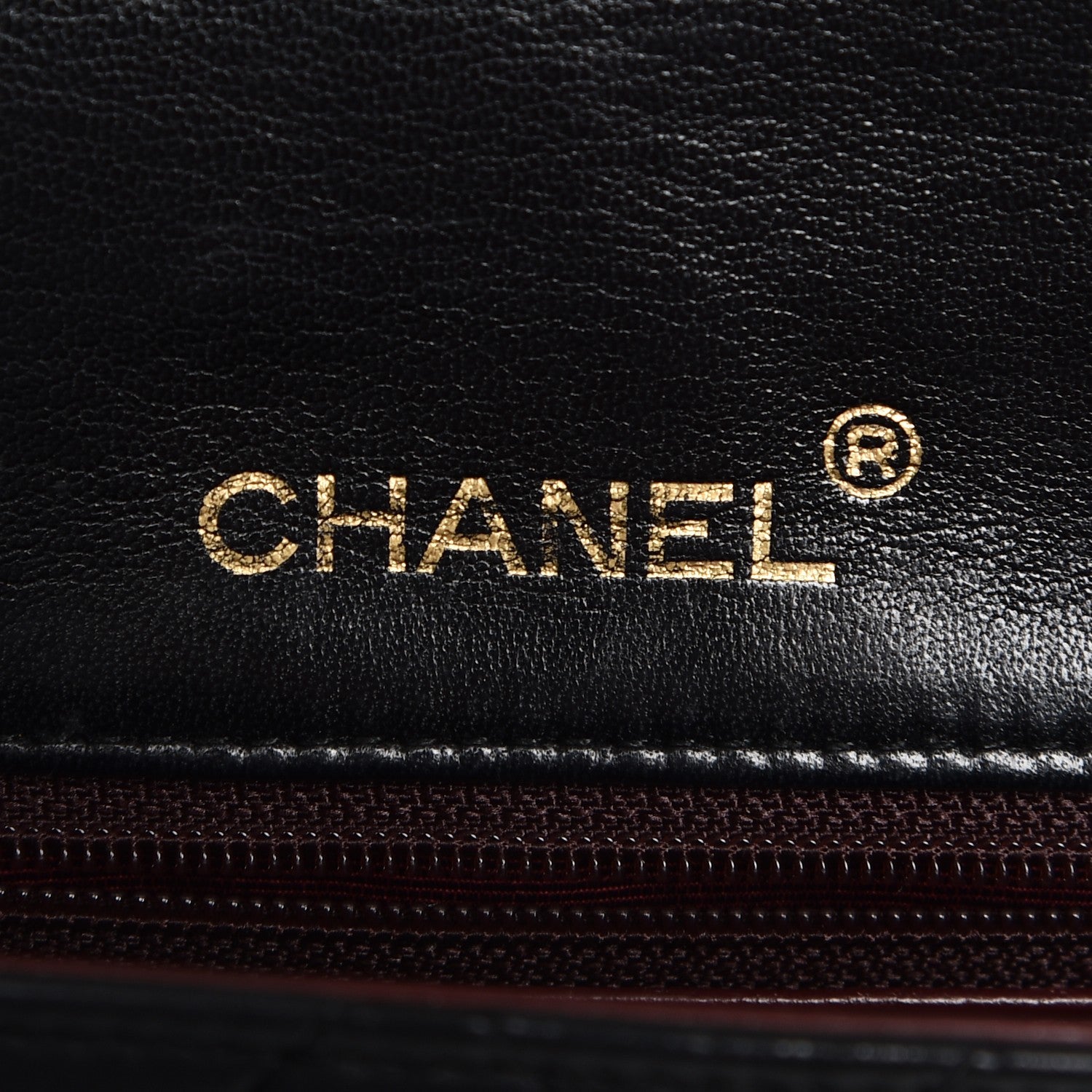 Chanel Lambskin Quilted Mini Square Flap Black 6 of 8