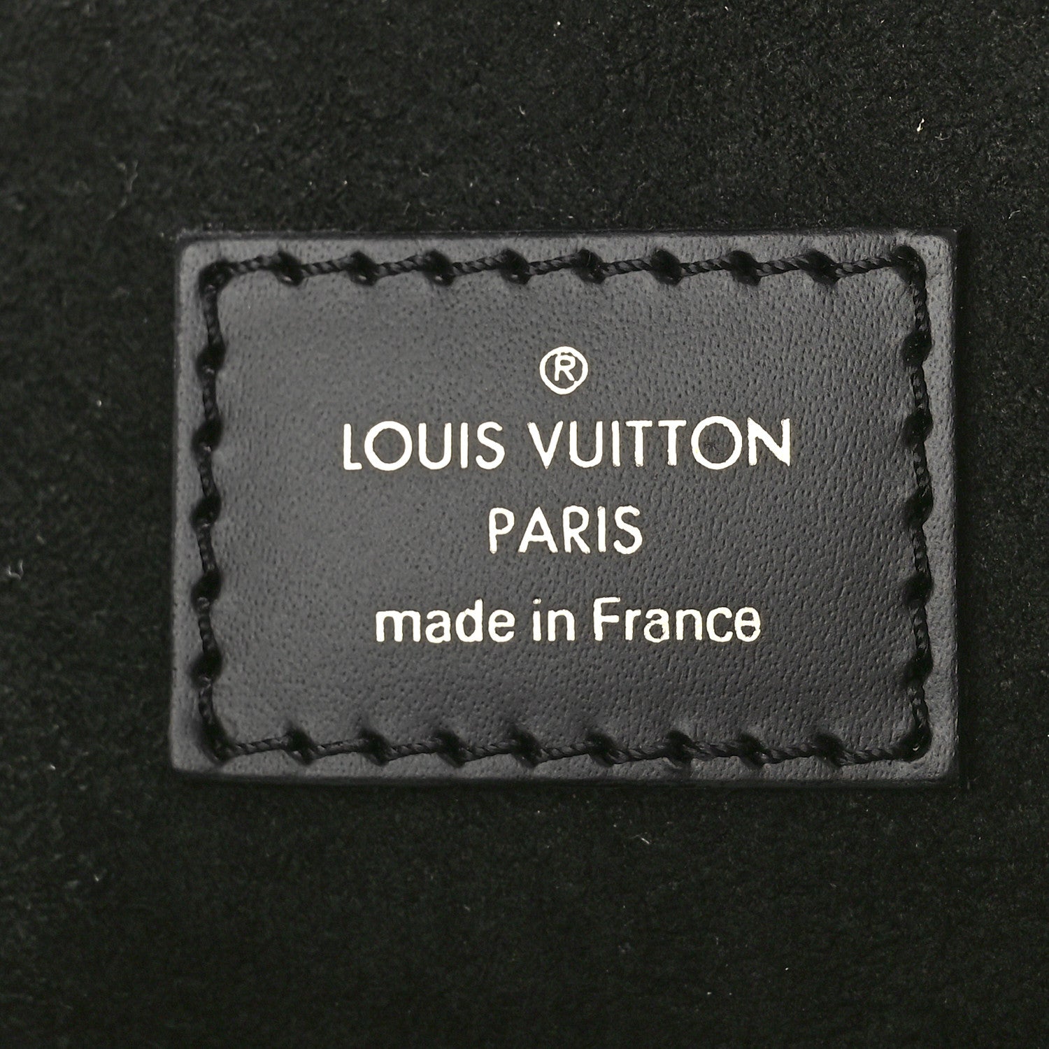 Louis Vuitton Calfskin Printed Alma GM Beige Black 6 of 8