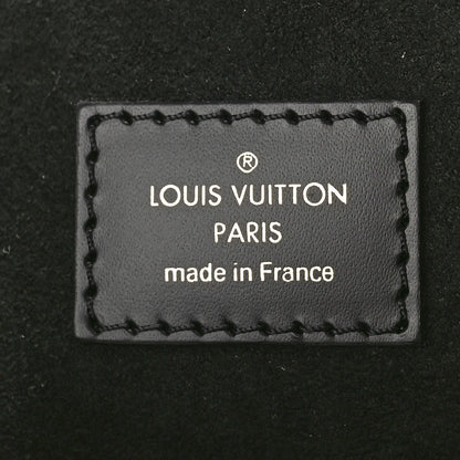 Louis Vuitton Calfskin Printed Alma GM Beige Black 6 of 8