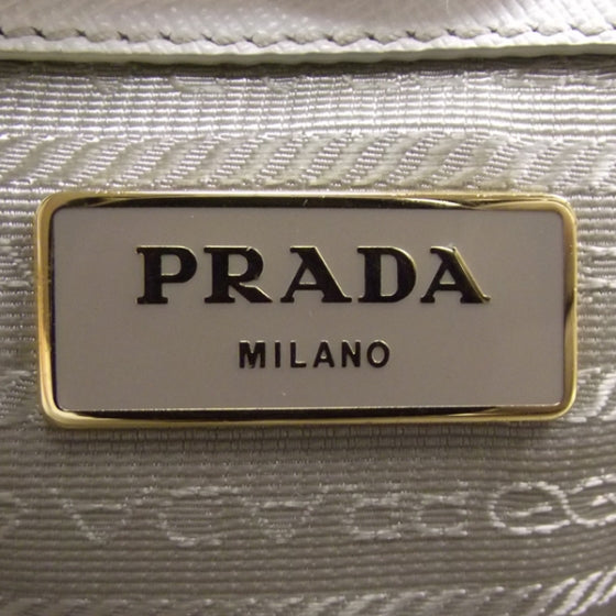 Saffiano Lux Tote White