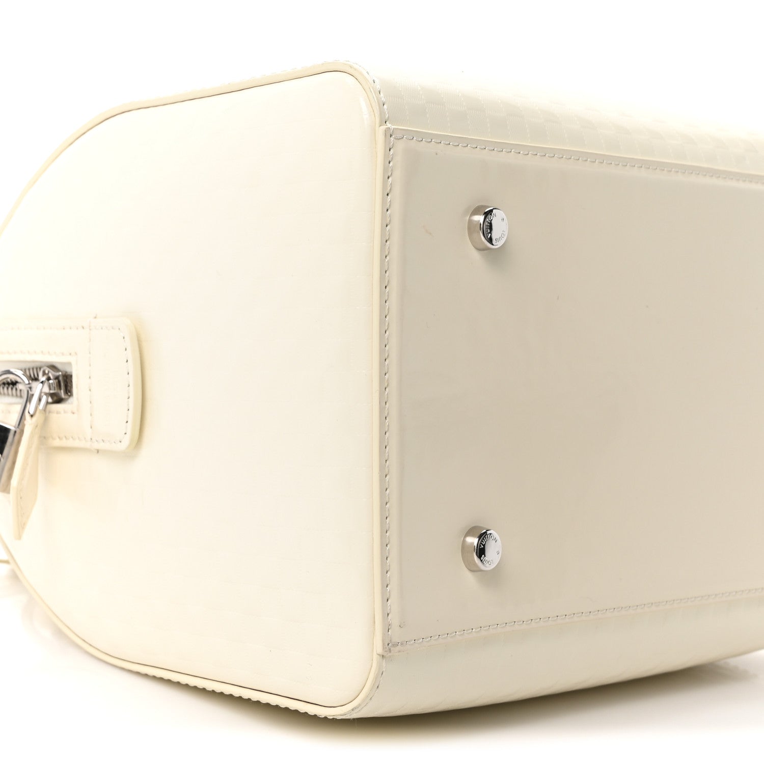 Louis Vuitton Damier Facette Speedy Cube MM Creme 8 of 9