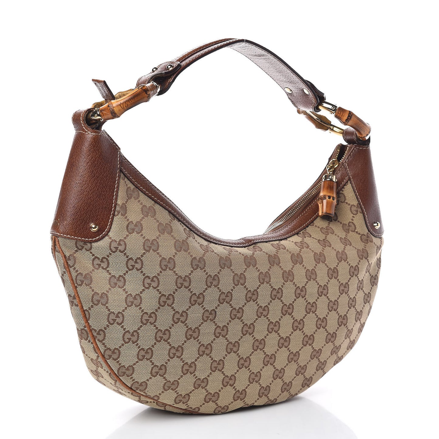 Monogram Bamboo Ring Hobo Brown