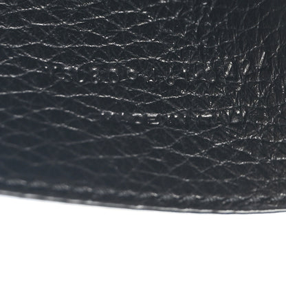 Saint Laurent Grained Calfskin Baby Le 5 A 7 Supple Hobo Black 8 of 11