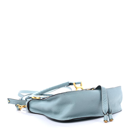 Chloe Calfskin Small Marcie Satchel Faded Blue 3 of 10