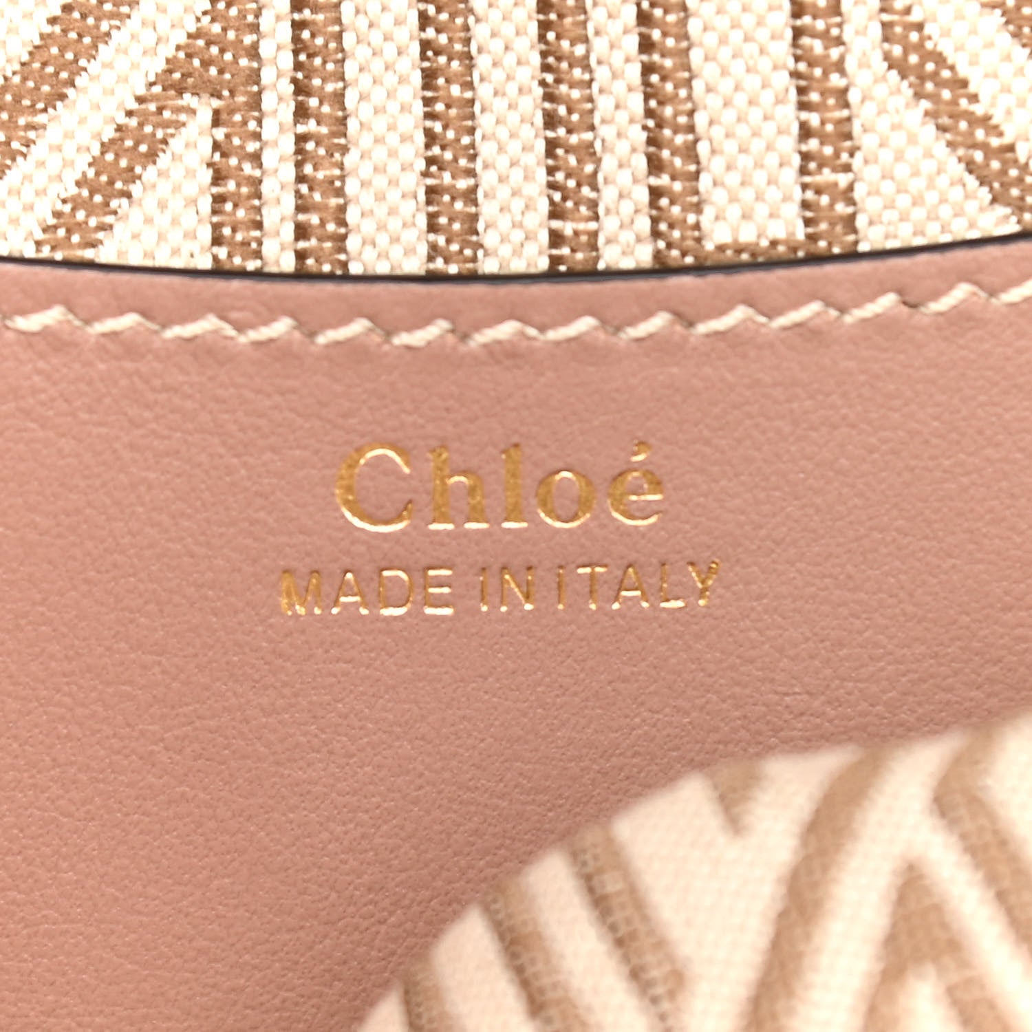 Chloe Calfskin Mini Daria Chain Bag Cement Brown 7 of 10
