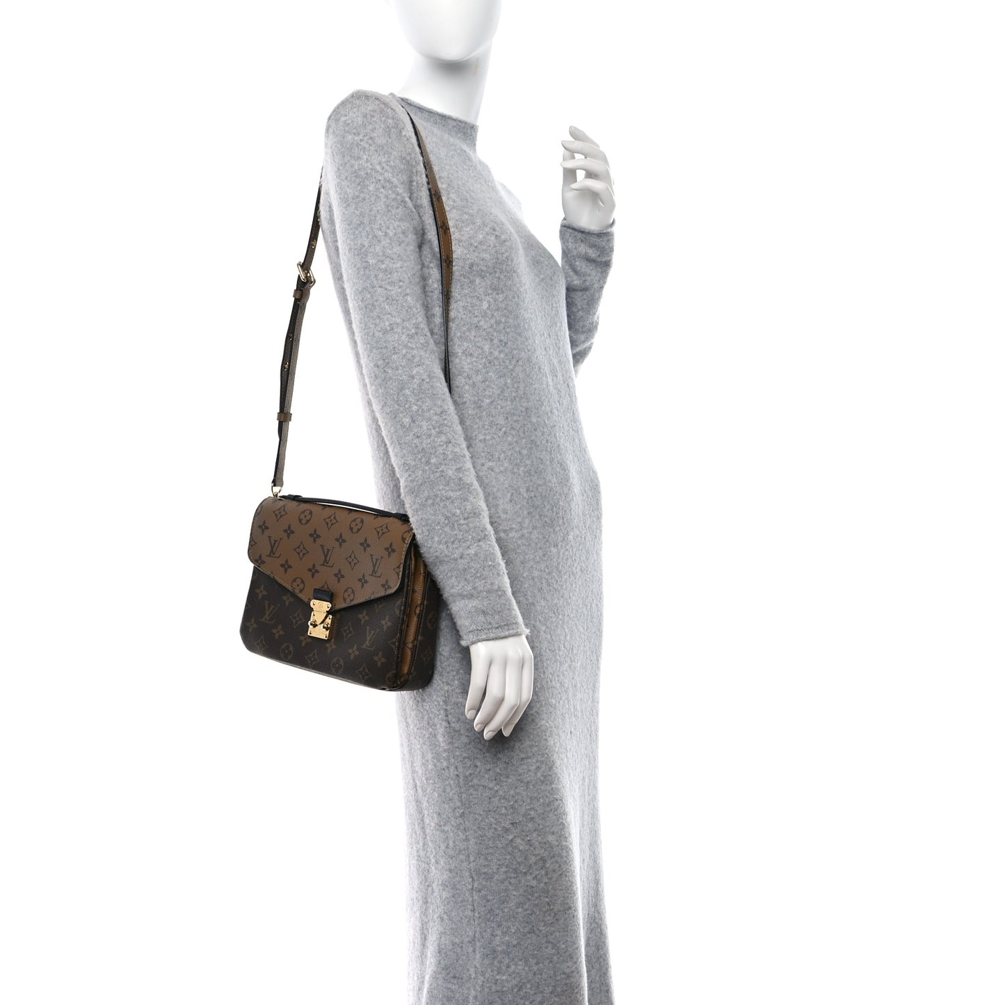 LOUIS VUITTON Reverse Monogram Pochette Metis