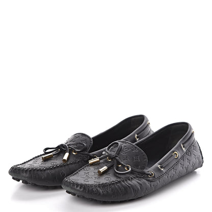 Louis Vuitton Empreinte Gloria Loafers 37.5 Black 3 of 6