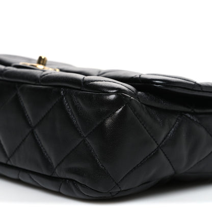 Chanel Lambskin Quilted Large CC Funky Town Flap Black 10 of 10
