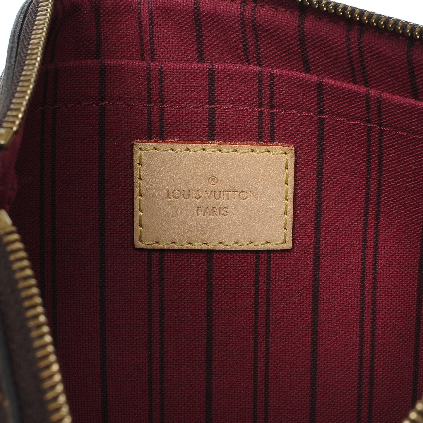 Monogram Neverfull MM GM Pochette Fuchsia