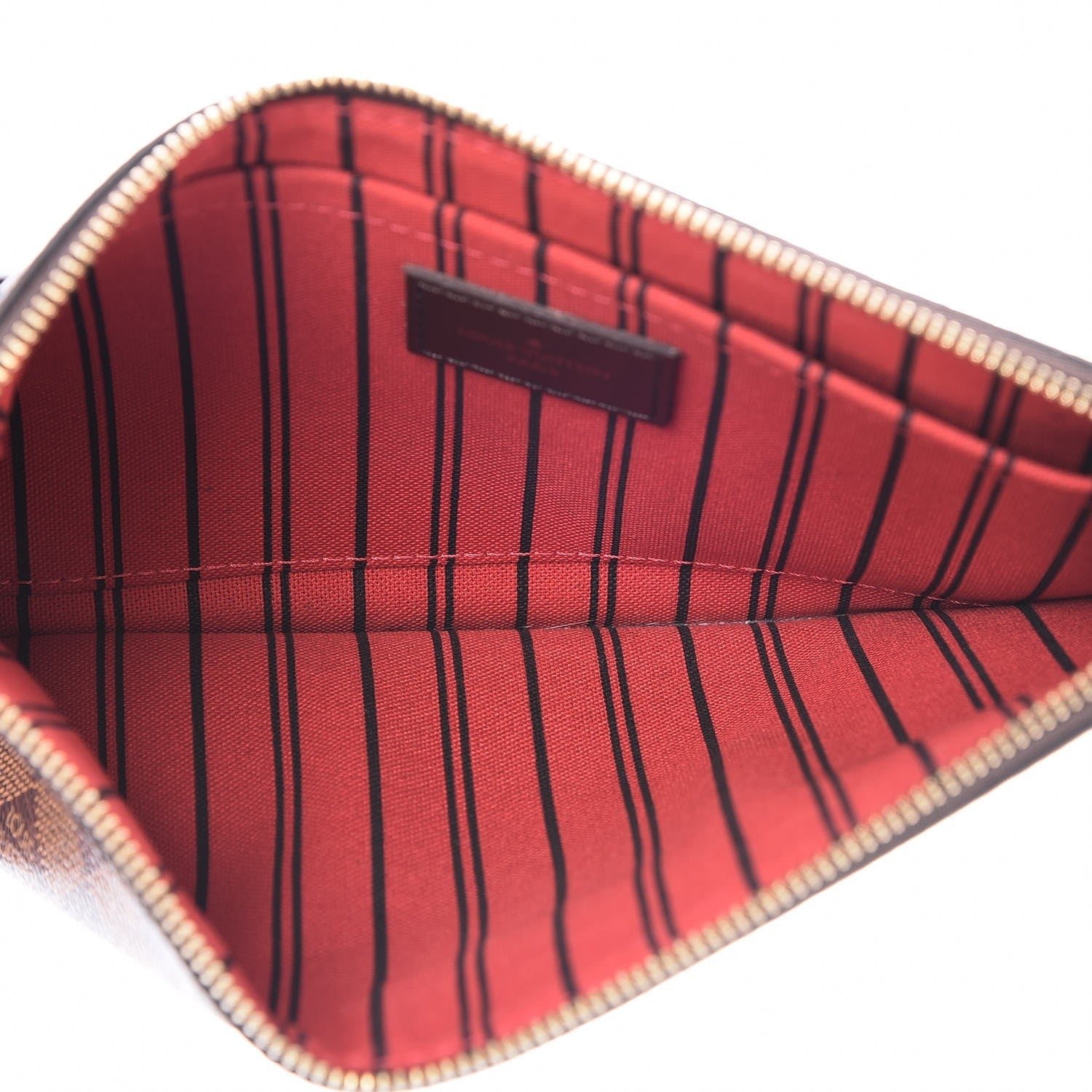 Louis Vuitton Damier Ebene Neverfull MM GM Pochette 5 of 8