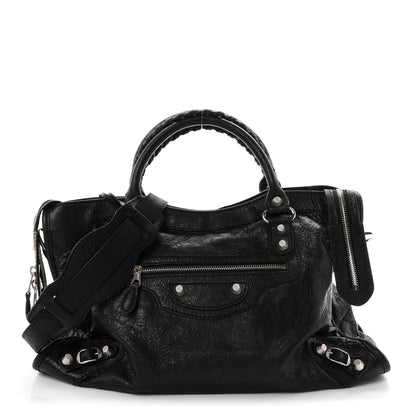Balenciaga Agneau Giant 12 Silver Hardware City Black 1 of 11